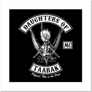 Taarakian Patch (Back Print) Posters and Art